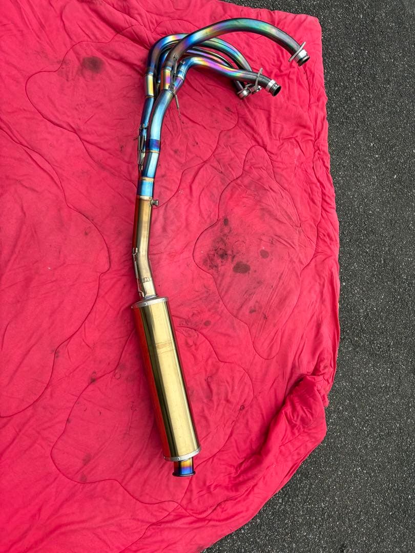 CBR1000XX チタンフルエキ　マフラー　プロドラッグ