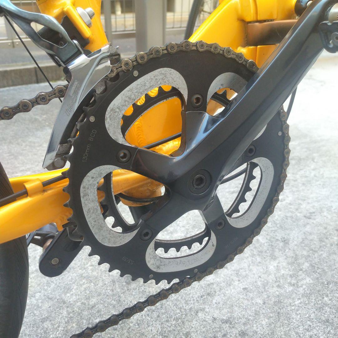 本日限定価格☆DAHON visc evo☆マンゴーオレンジ☆MKSペダル