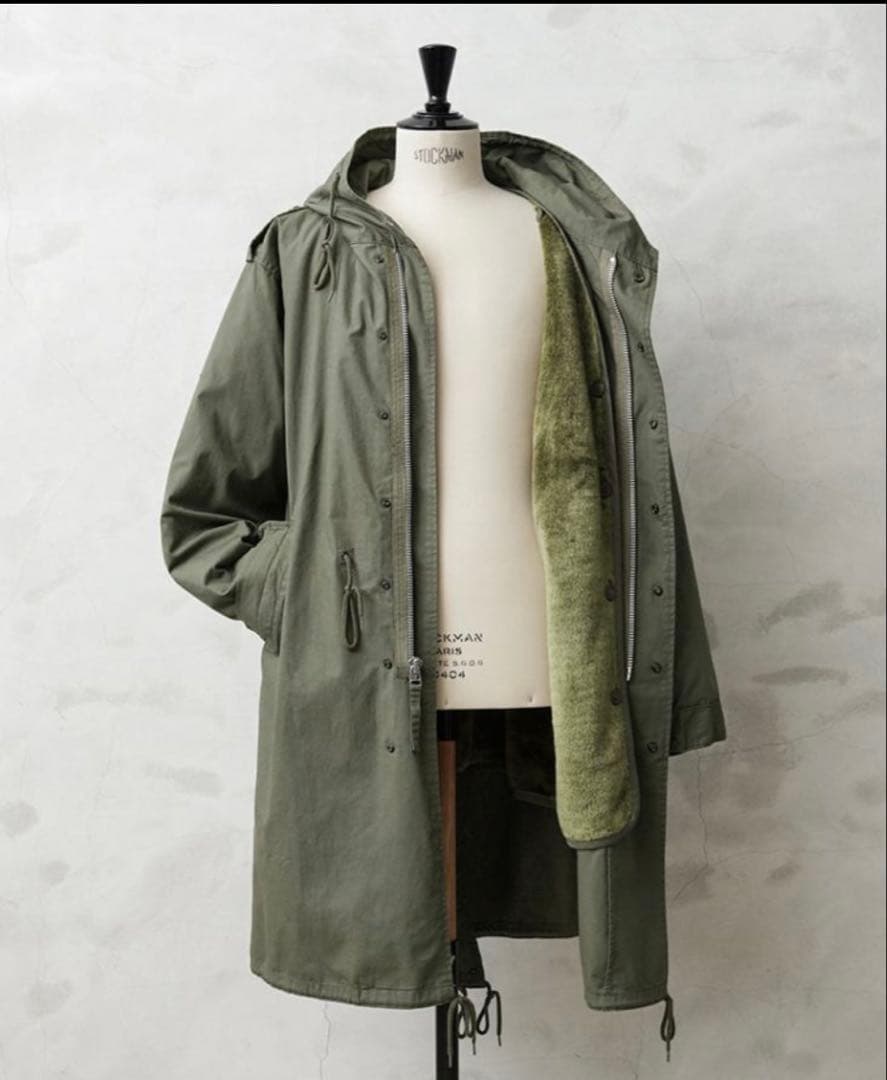 【キラヤ】HOUSTONヒューストン米軍 M-51パーカモッズコート