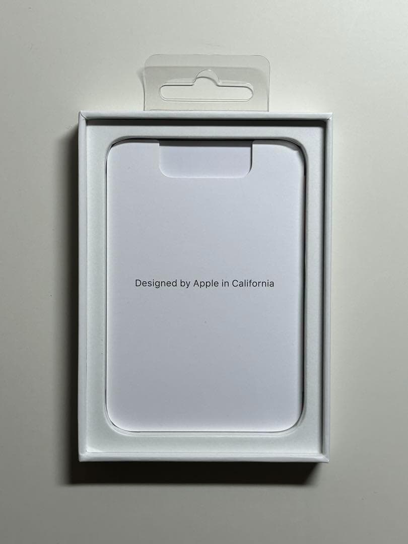 【新品】純正 MagSafe対応 iPhone レザーウォレット・ミッドナイト②
