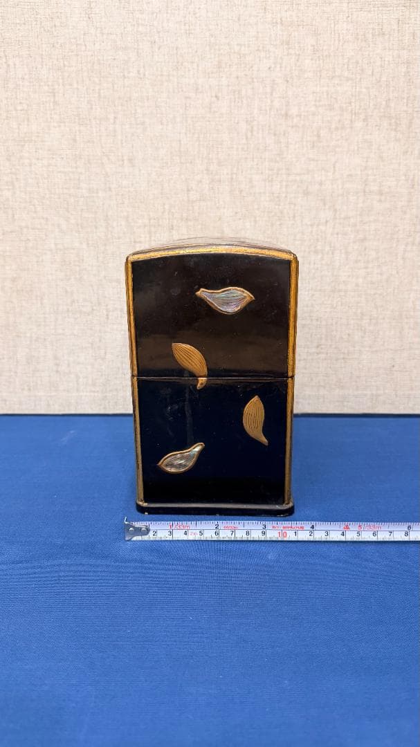 【一式揃】時代茶道具 銅製湯沸・建水／蒔絵木箱付｜実用可｜茶道具 古美術