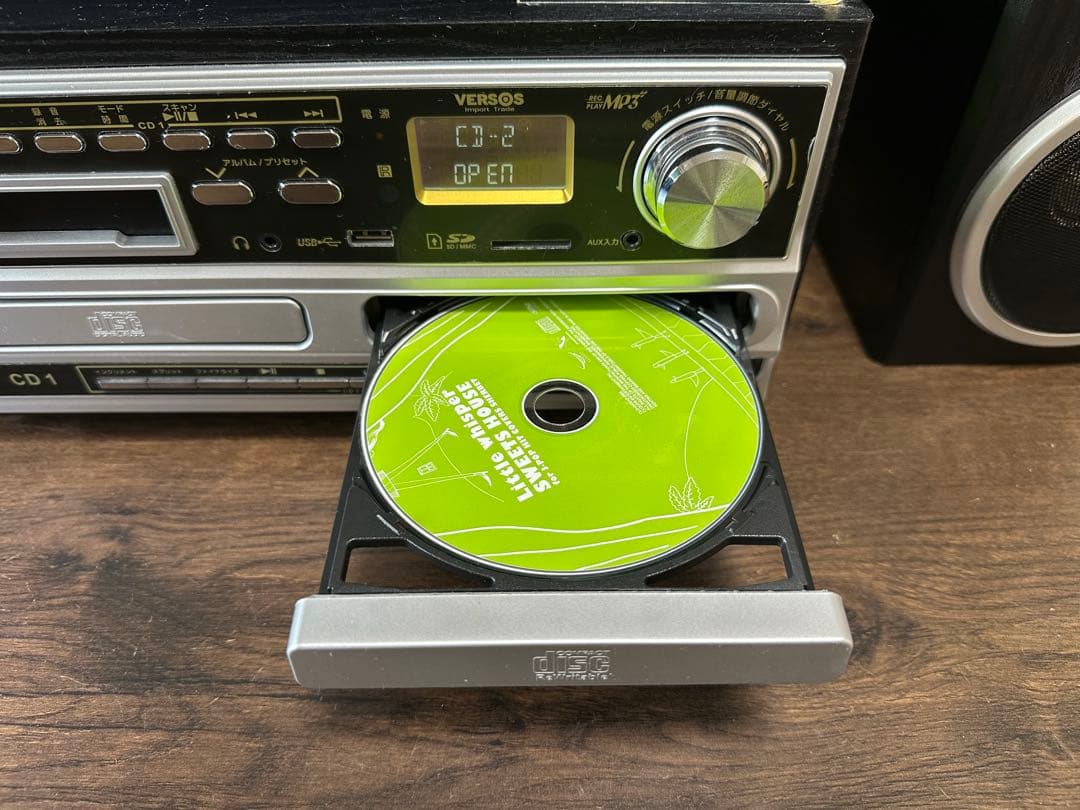 VERSOS VS-M002 マルチレコードプレーヤー ベルソス