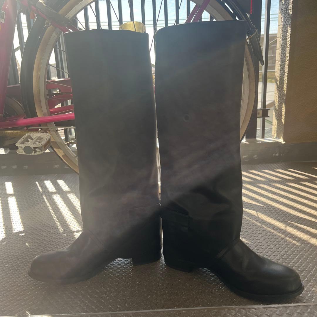 FRAY I.D ゲートルロングブーツ 黒 38サイズ