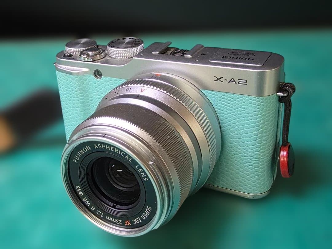 富士フィルム X-A2 ミントグリーン 超希少カラー