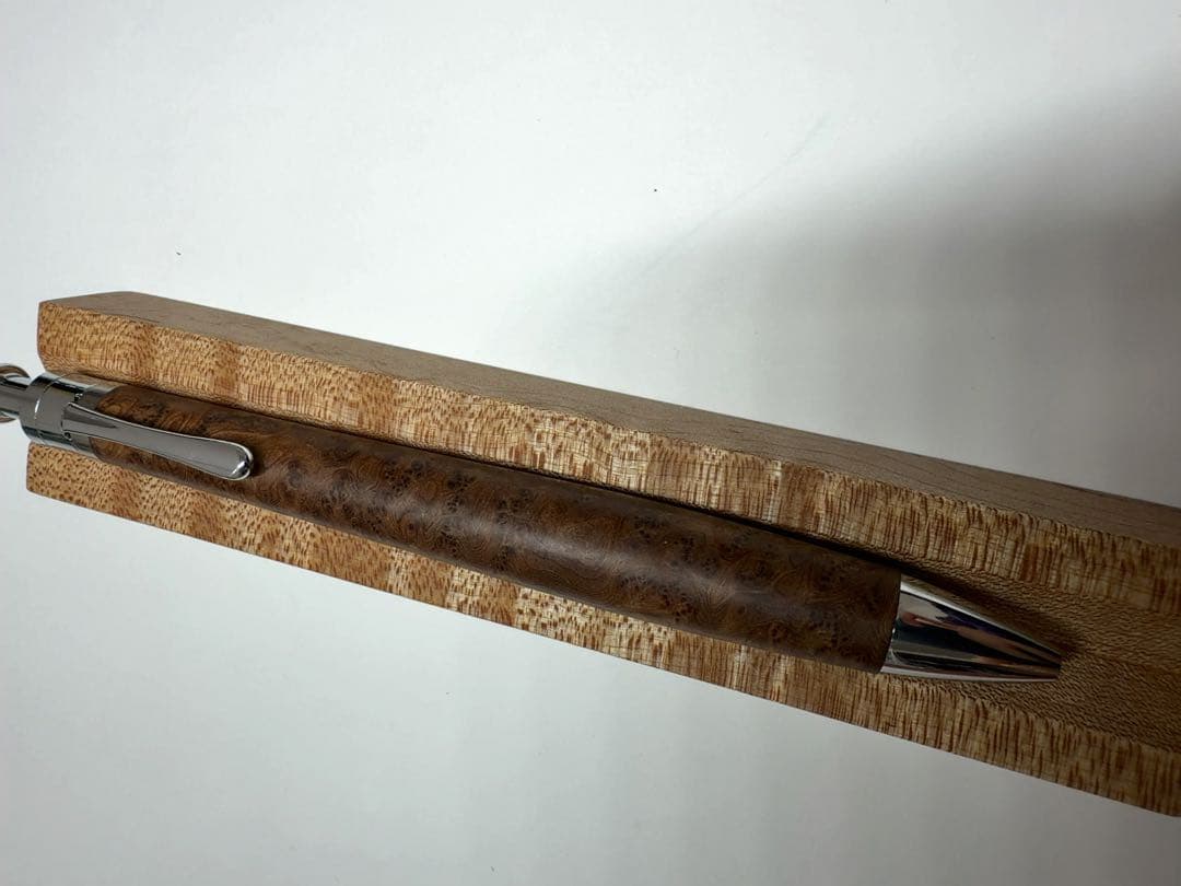 工房楔　杉　瘤杢　ルーチェペン　ボールペン　筆記具