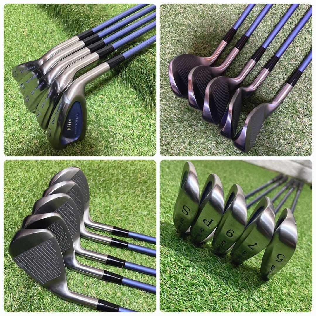 極美品 これからゴルフを始める方にオススメ レディースゴルフクラブ8本セット