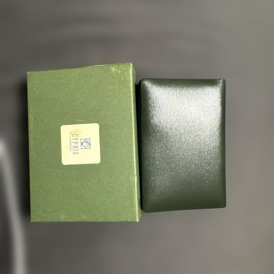 【未使用】キプリス　CYPRIS 名刺入れ　 グリーン