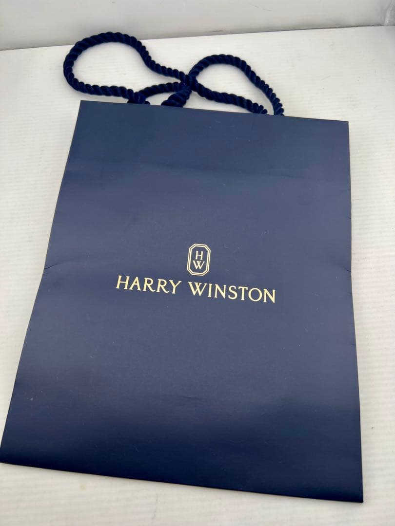美品 HARRY WINSTON ショップ袋 ジュエリー空箱