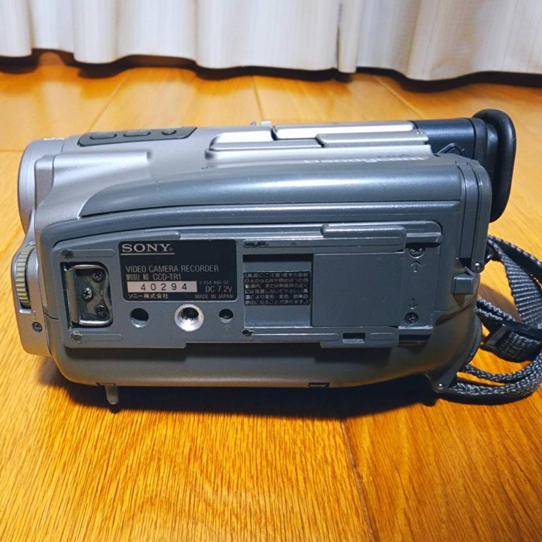 【動作確認済】SONY Hi8 高画質 8ミリ ビデオカメラ ACアダプタセット