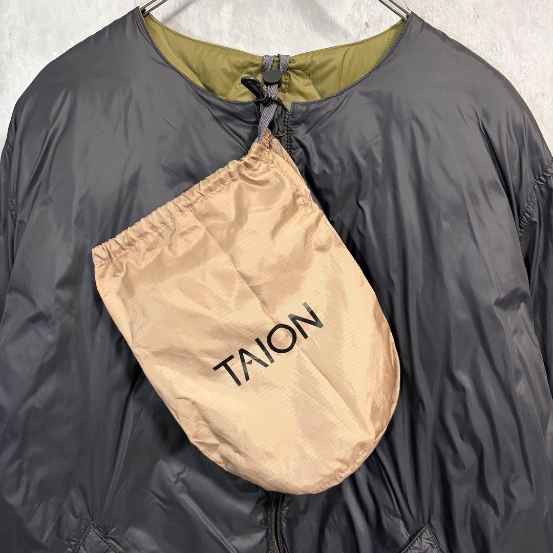 いの様TAION×BEAMS LIGHTS別注ミリタリーリバーシブルインナーダウ