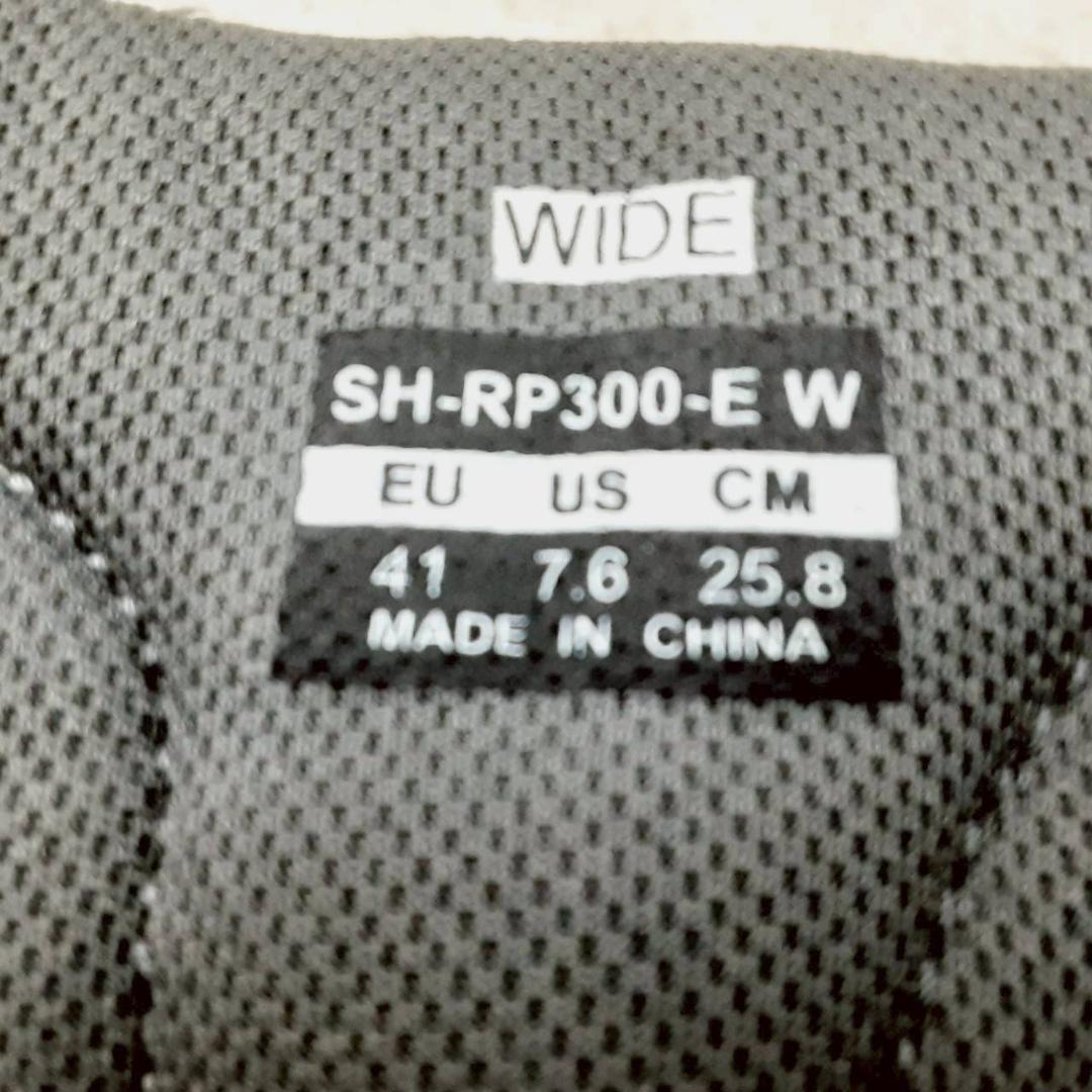 美品 25.8㎝◎シマノ ビンディングシューズ RP3 SH-RP300-EW