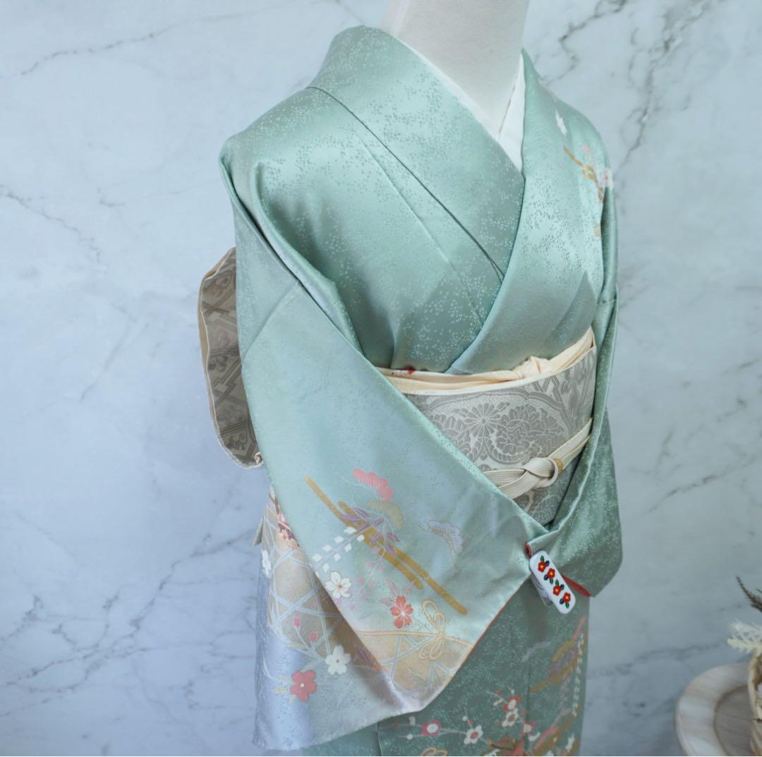 訪問着 フルセットa466七五三　入学式　お宮参り　結婚式