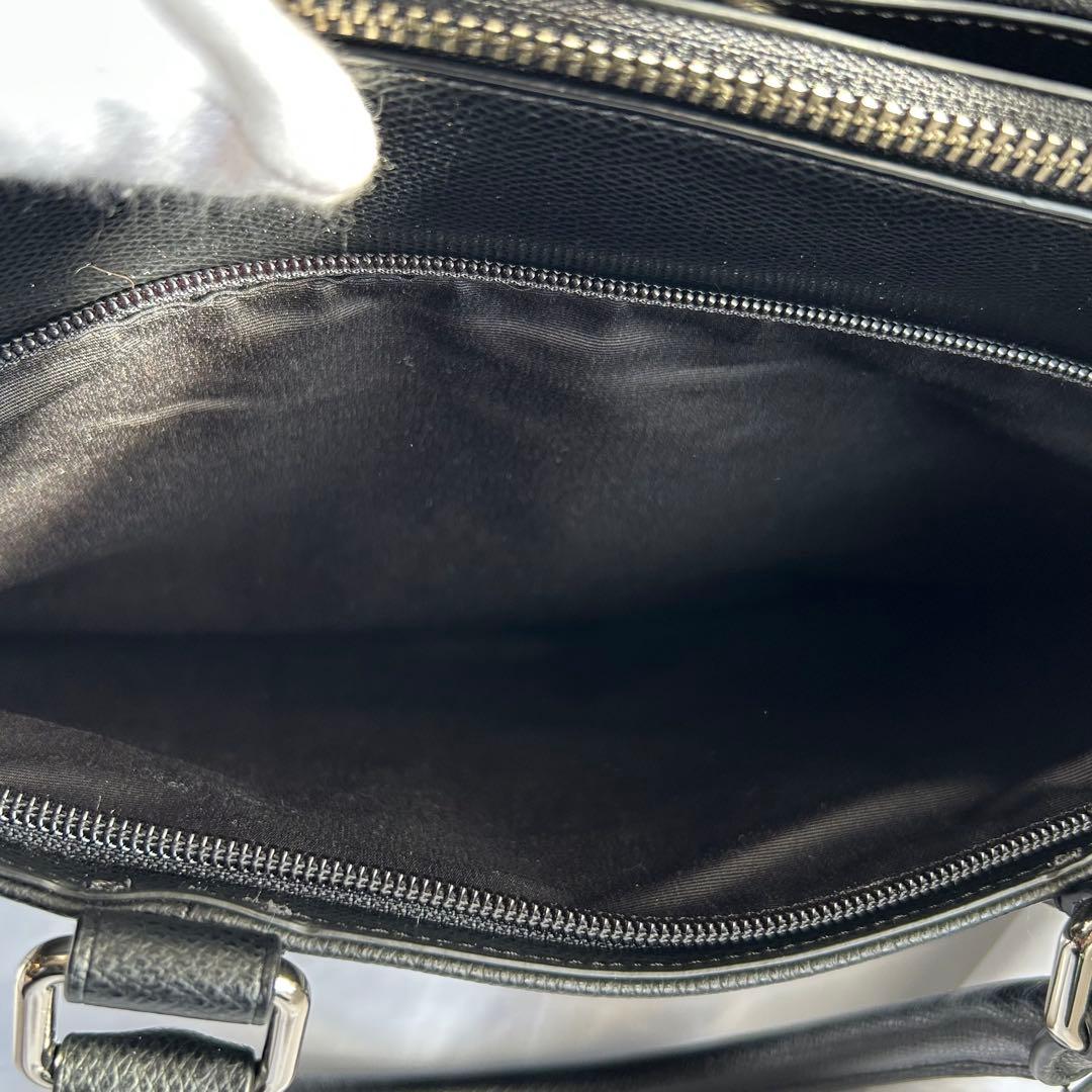 【美品】COACH コーチ メトロポリタン ビジネスバッグ 2way 黒 人気