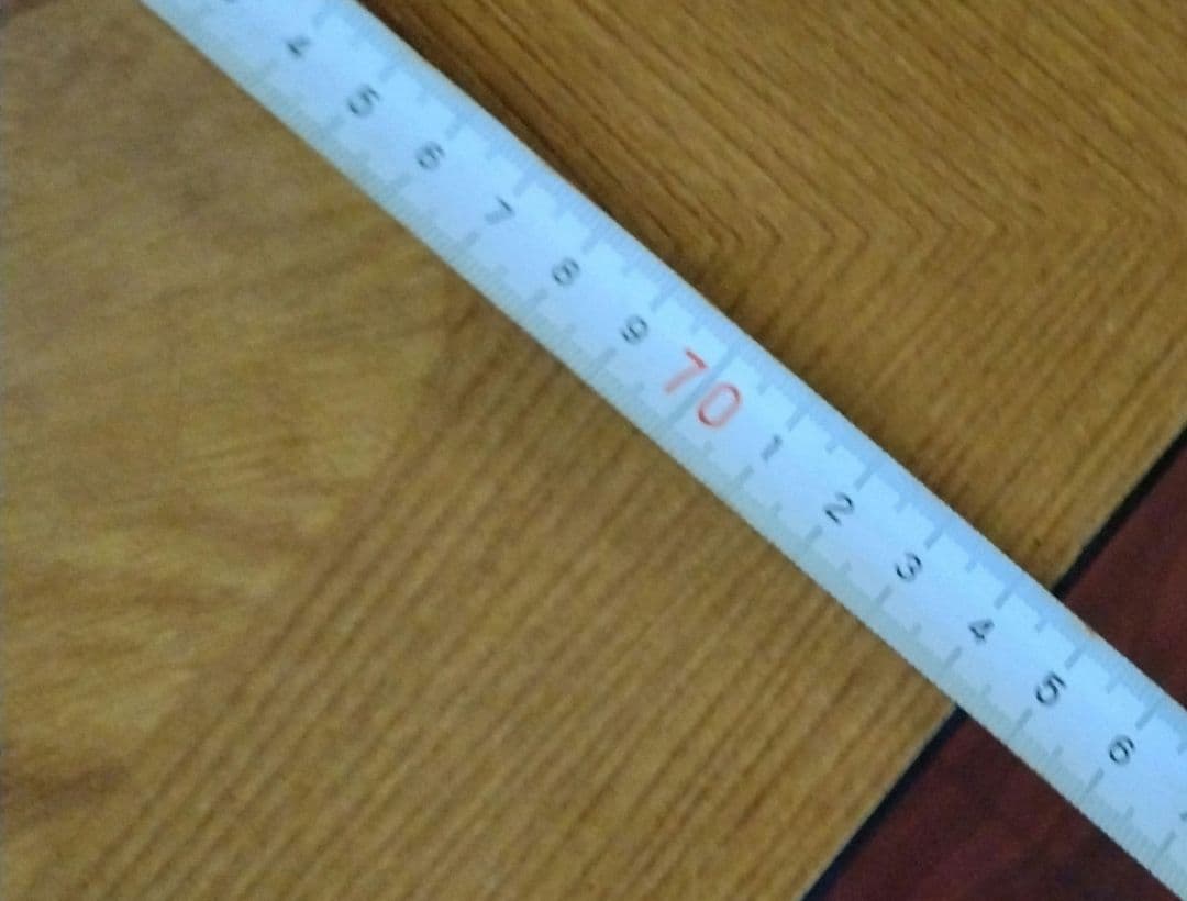 昭和レトロ　ヴィンテージ　アンティーク　折りたたみテーブル　木目調