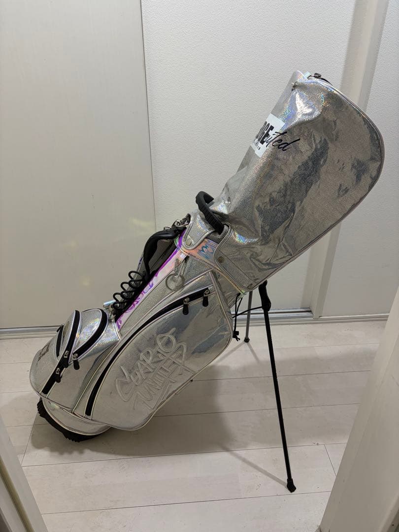 CHARLIE UNITED ホログラフィックキャディバッグ