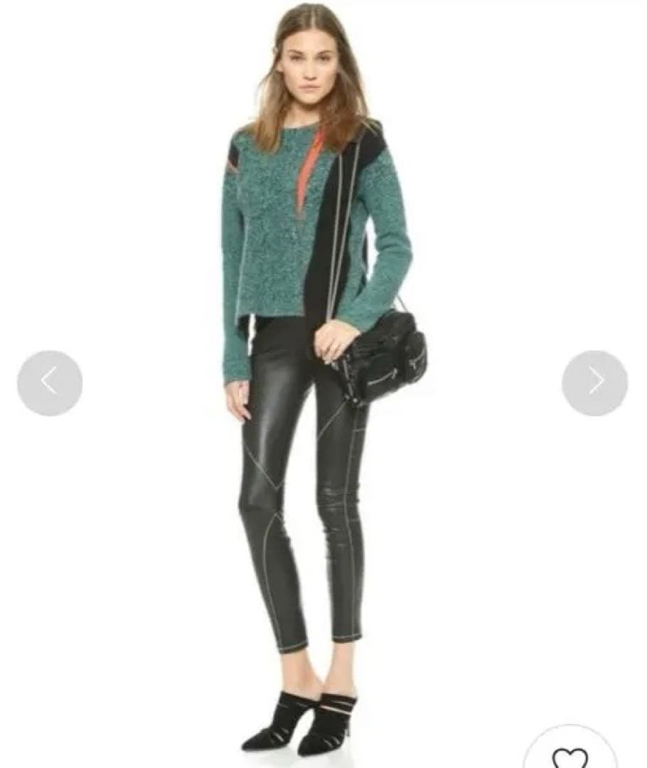 アレキサンダーワン　ブレンダ　ジップチェーンショルダーバッグ