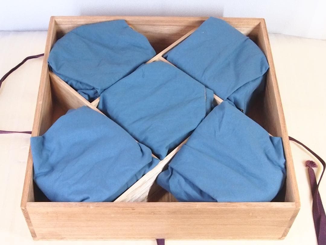 【高級・極美品】輪島塗 漆光堂 金地 絵変わり蒔絵 煮物椀 5客 雑煮椀 漆器