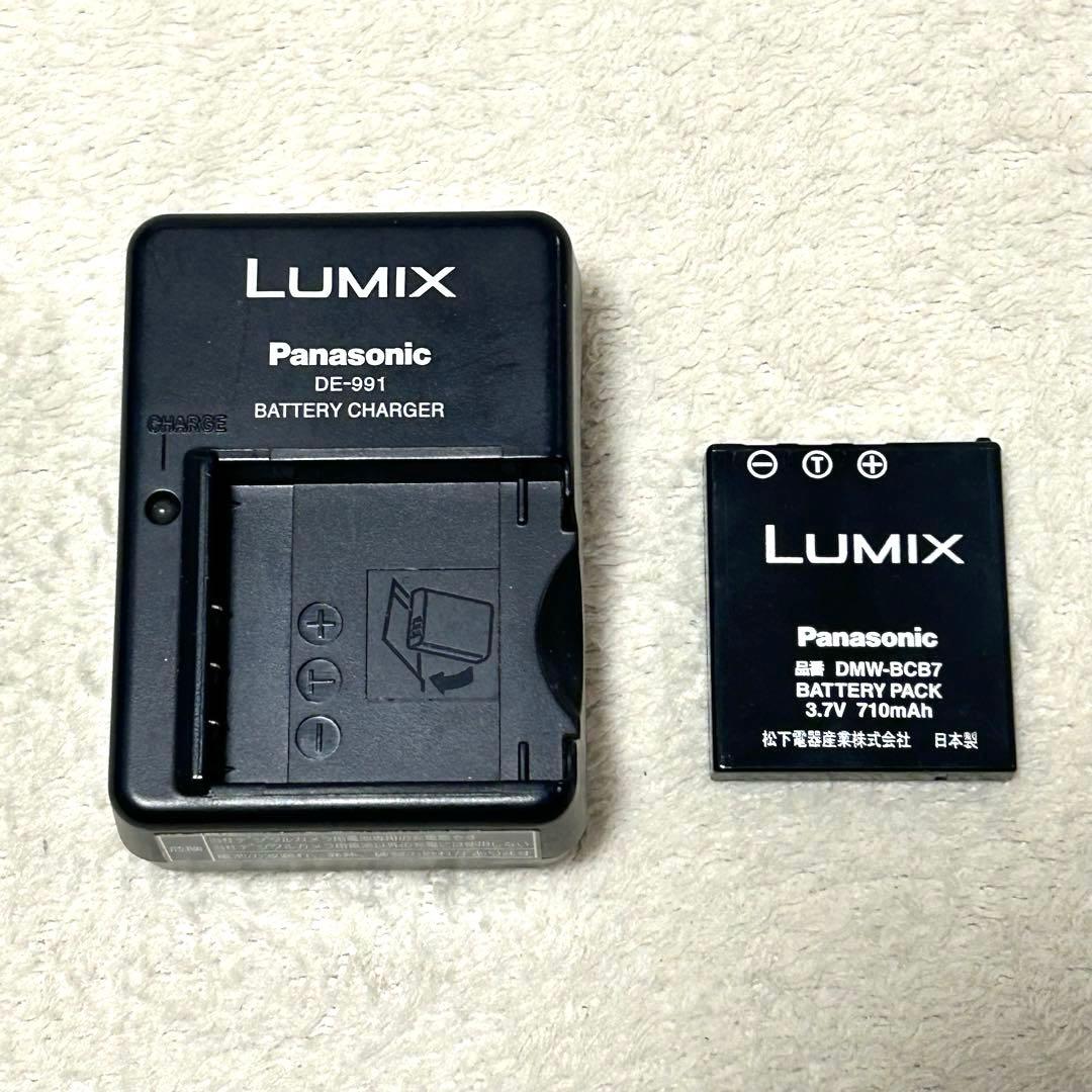 【美品 動作確認済】Panasonic LUMIX DMC-FX7 ホワイト