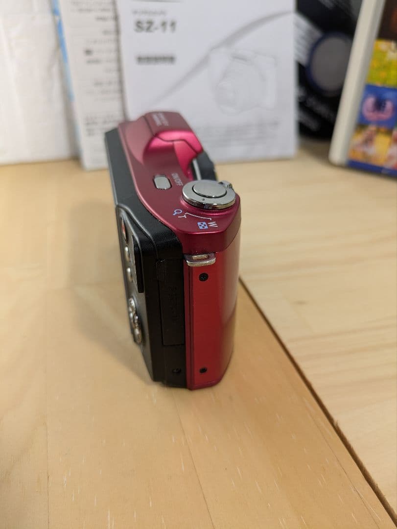 美品箱あり OLYMPUS SZ SZ-11レッド オリンパス コンデジ