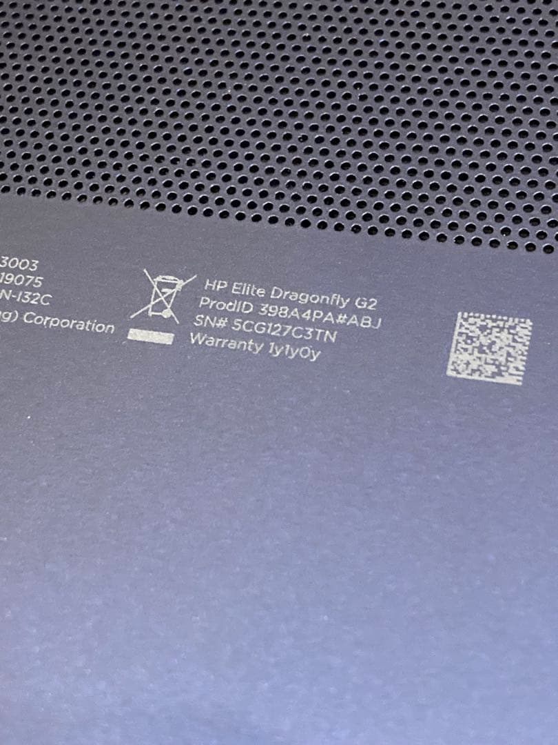 ★美品★ HP Elite Dragonfly G2 398A4PA