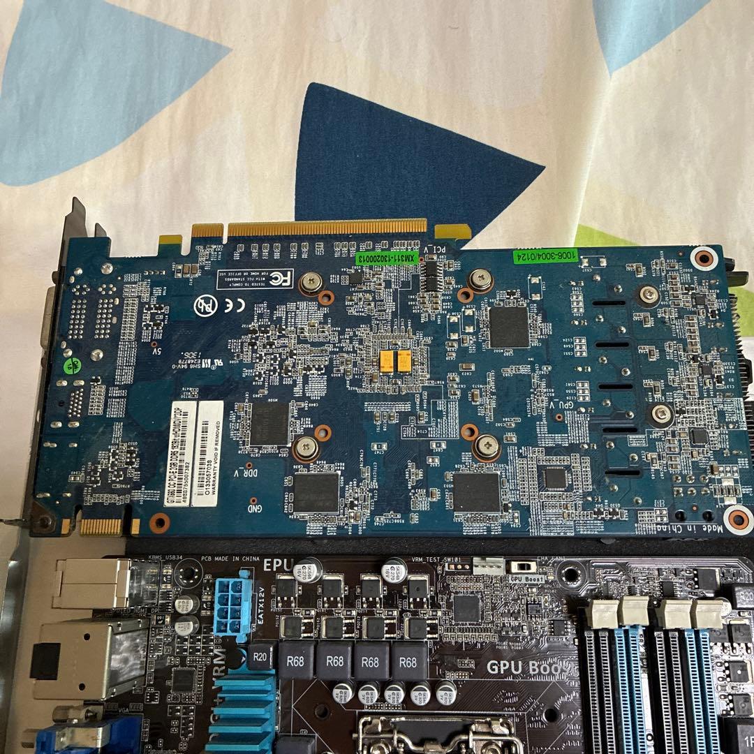 ジャンクP8H77-V Core i5-3570 RAM16gb gtx660