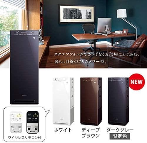 ダイキン空気清浄機 MCK55W-H [ダークグレー]
