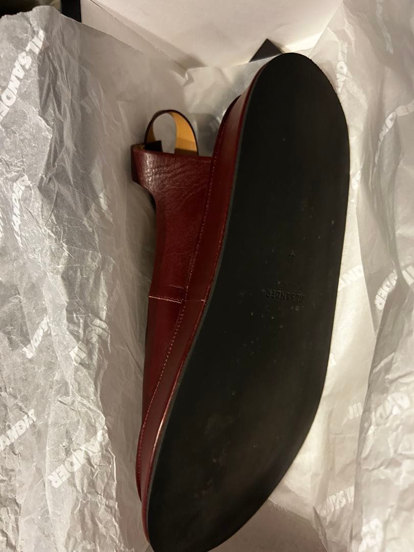 ジルサンダー　jil sander サンダル　チャンキーソール　38