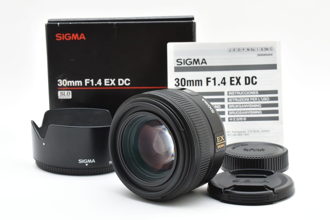 美品 Sigma EX 30mm F1.4 DC Nikon #8931