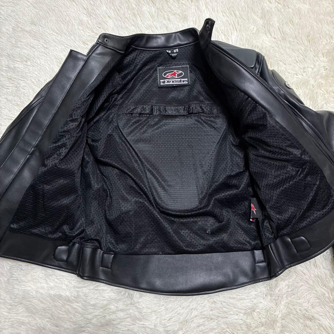 【美品】Alpinestars アルパインスターズ レザージャケット バイクM