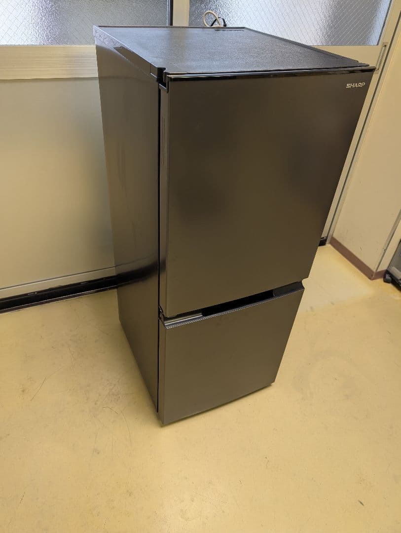 SHARP冷蔵冷凍庫SJ-D15P-Hマットダークグレー※一部地域配送設定無料