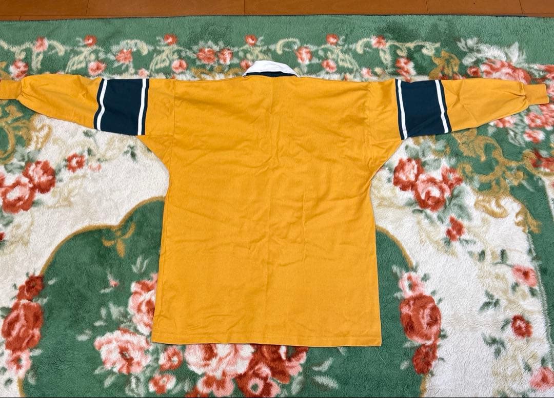 Wallabies ラガーシャツ Lサイズ イエロー オーストラリア代表
