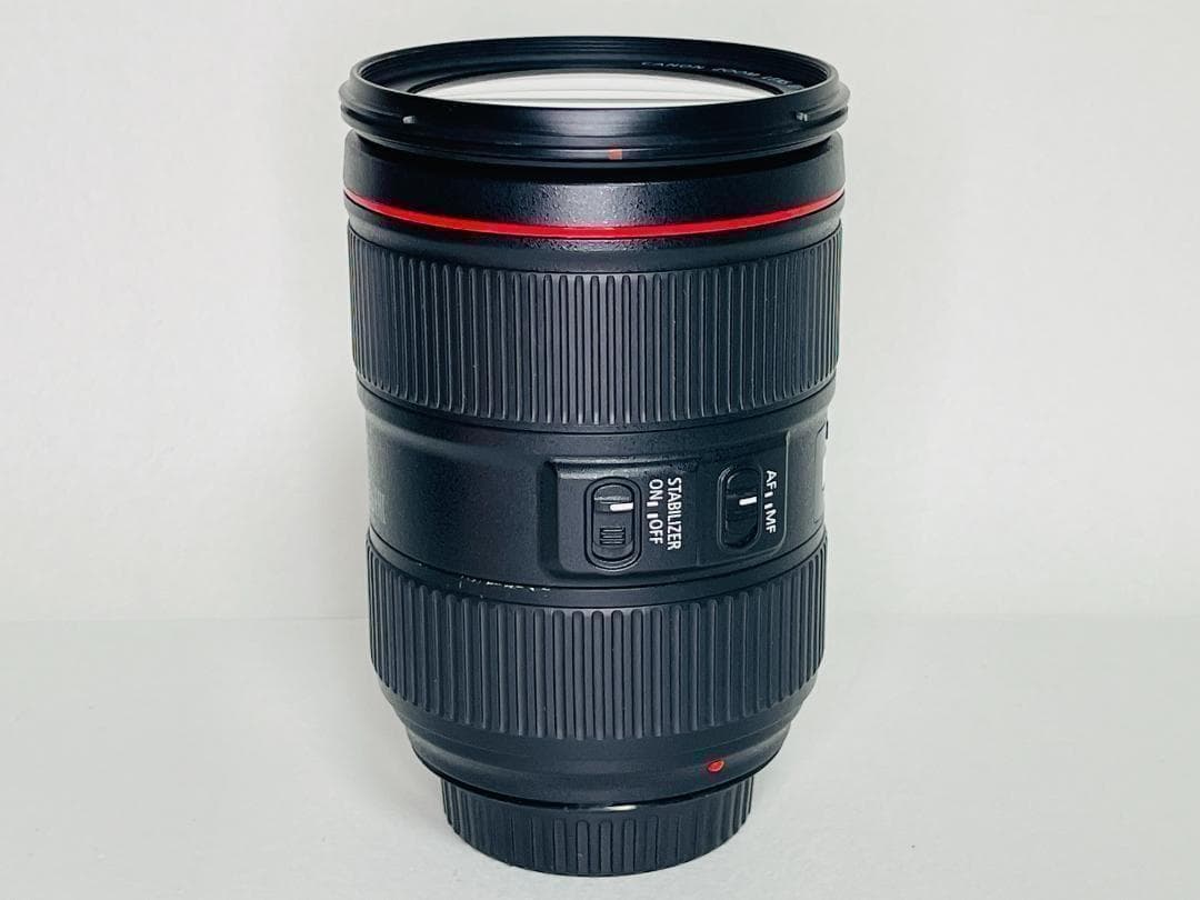 美品 Canon EF24-105mm F4L IS II レンズフィルター付き