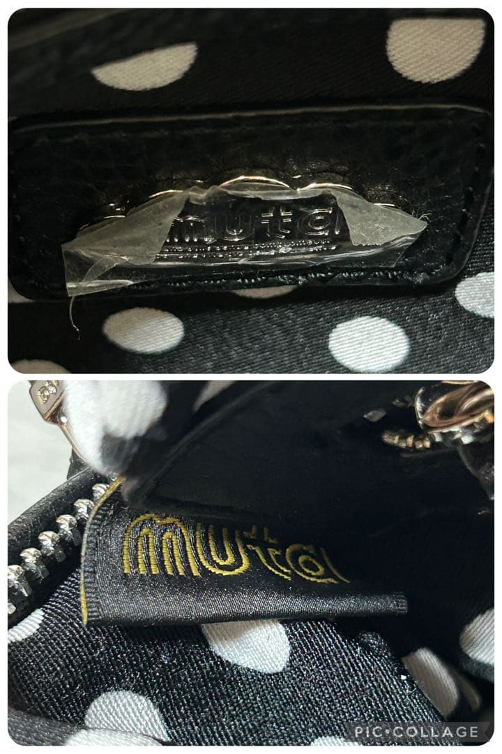 【希少】 muta × Black&White 2way ミニボストンバッグ