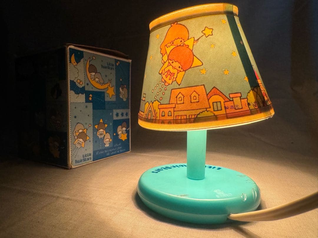 1967年 サンリオ リトルツインスターズ キキララ ルームライト ランプ
