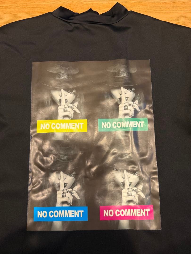 ノーコメントパリスゴルフ　長袖モックネック　XXL