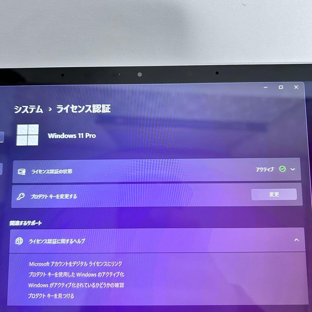 【準美品×バッテリー良好】Surface ｜Core i5｜タッチ対応｜SSD