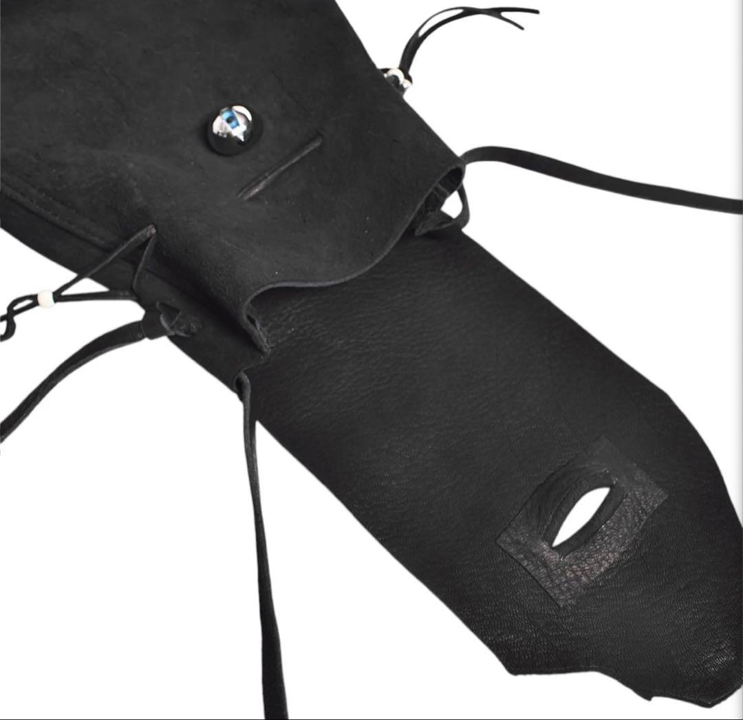 UNDERCOVER 25SS サードアイ　スエードショルダーバッグ　ポーチ