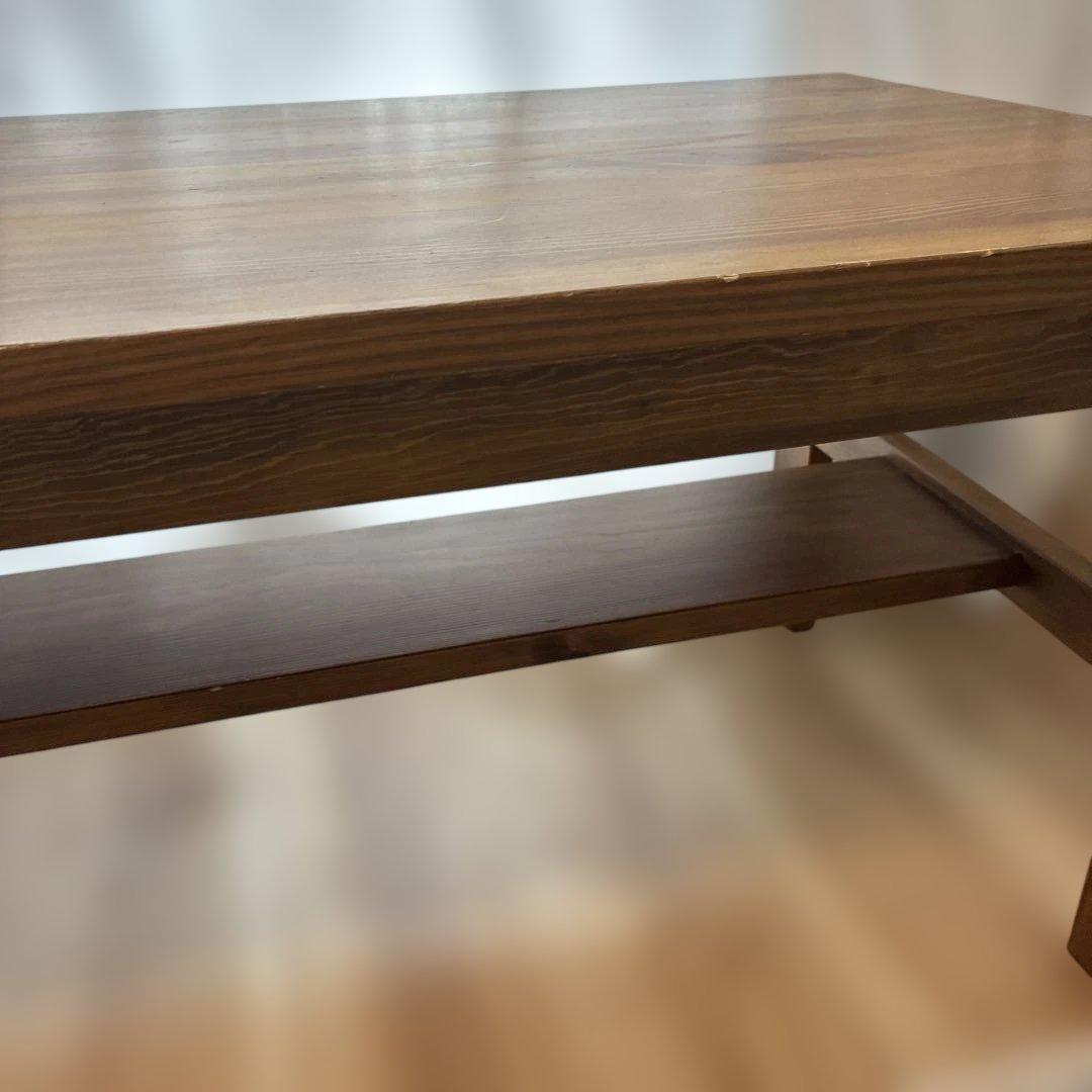 B-COMPANY木製センターテーブル 下棚付き ビーカンパニー