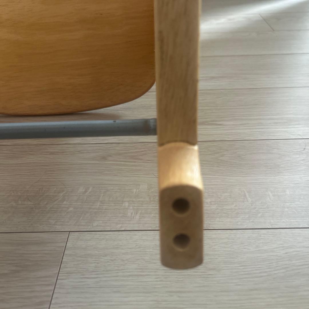 送料込！大和屋すくすくチェア　ハイチェア　消毒済