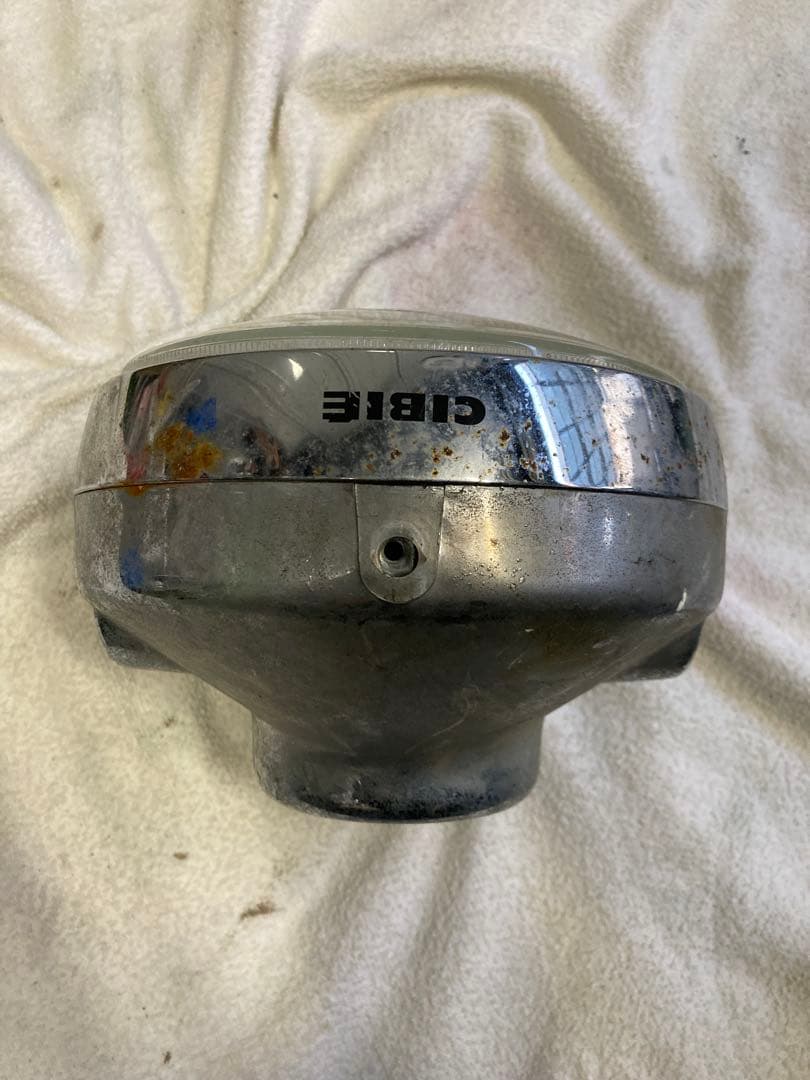 CIBIE バイク　ヘッドライト　シビエ　当時物