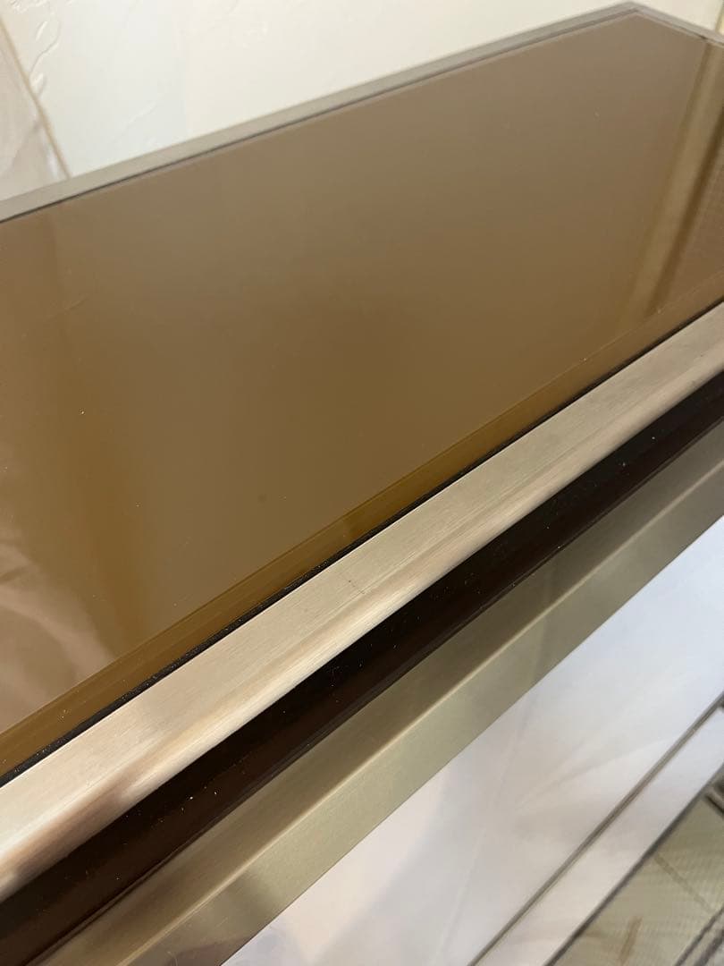 大穂冷蔵ショーケース ステンレス製 ガラス扉付き