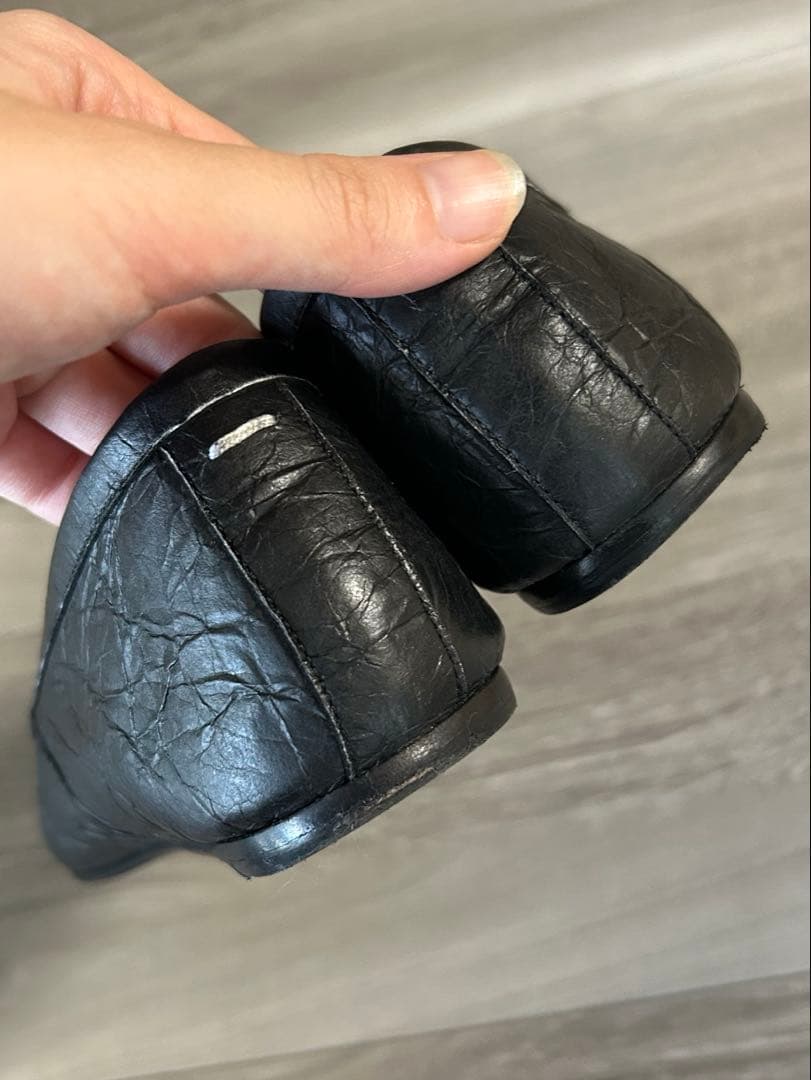 靴 Maison Margiela tabi flat shoes