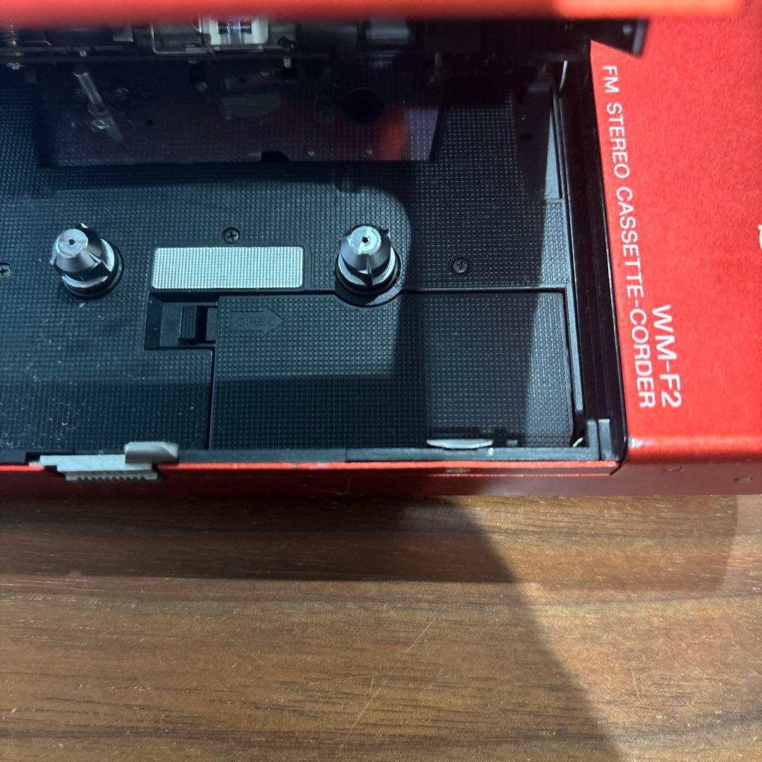 SONY WM-F2 ウォークマン カセット プレーヤー RED レア ジャンク