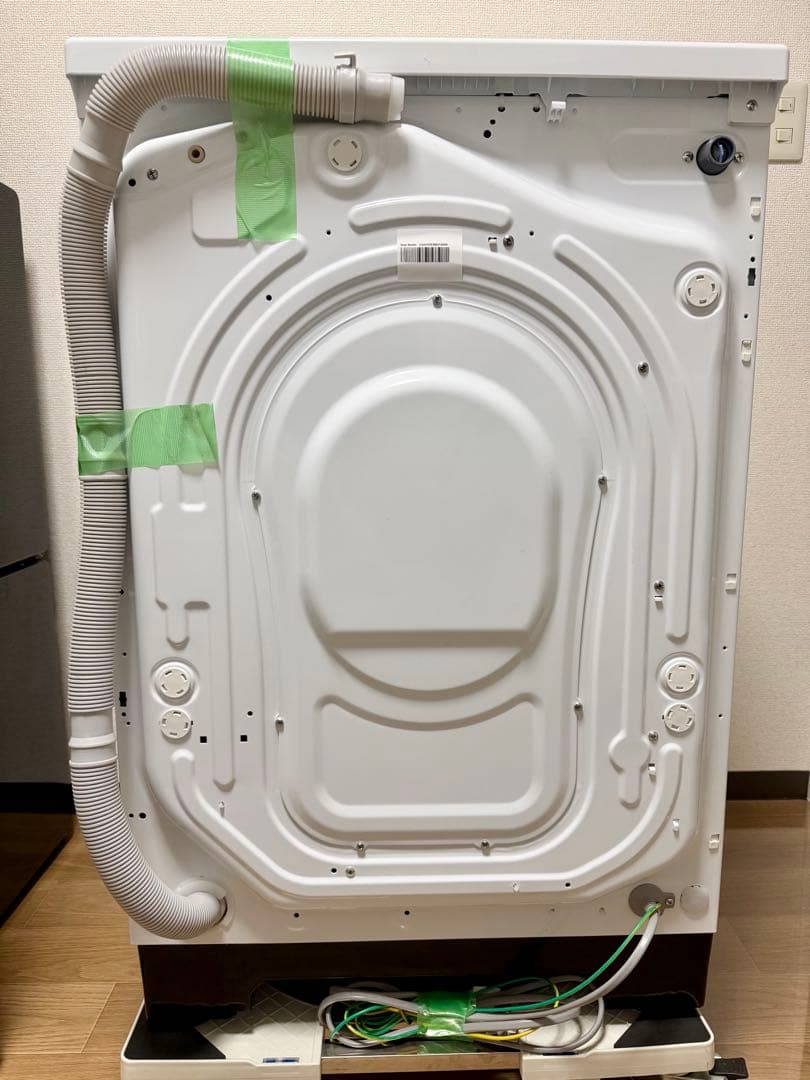 2023年製AQUAドラム式洗濯乾燥10kgAQW-D10P-Rドア保護シート付