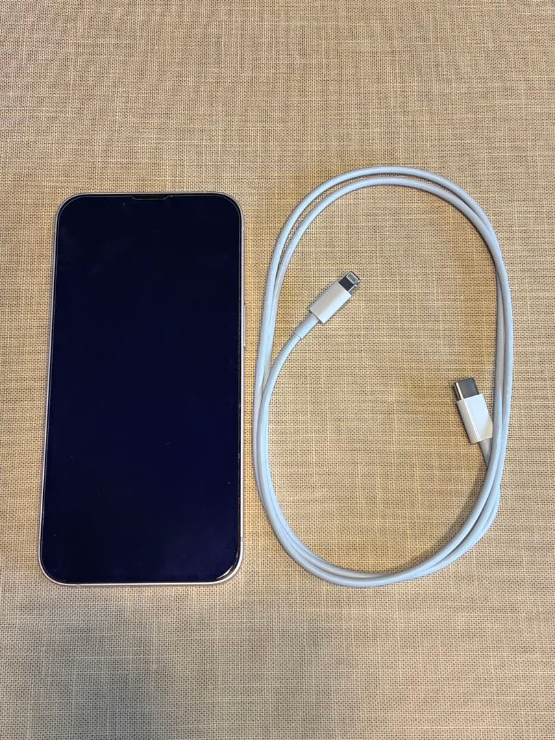 iPhone 13 ピンク 128GB バッテリー85% 不具合あり