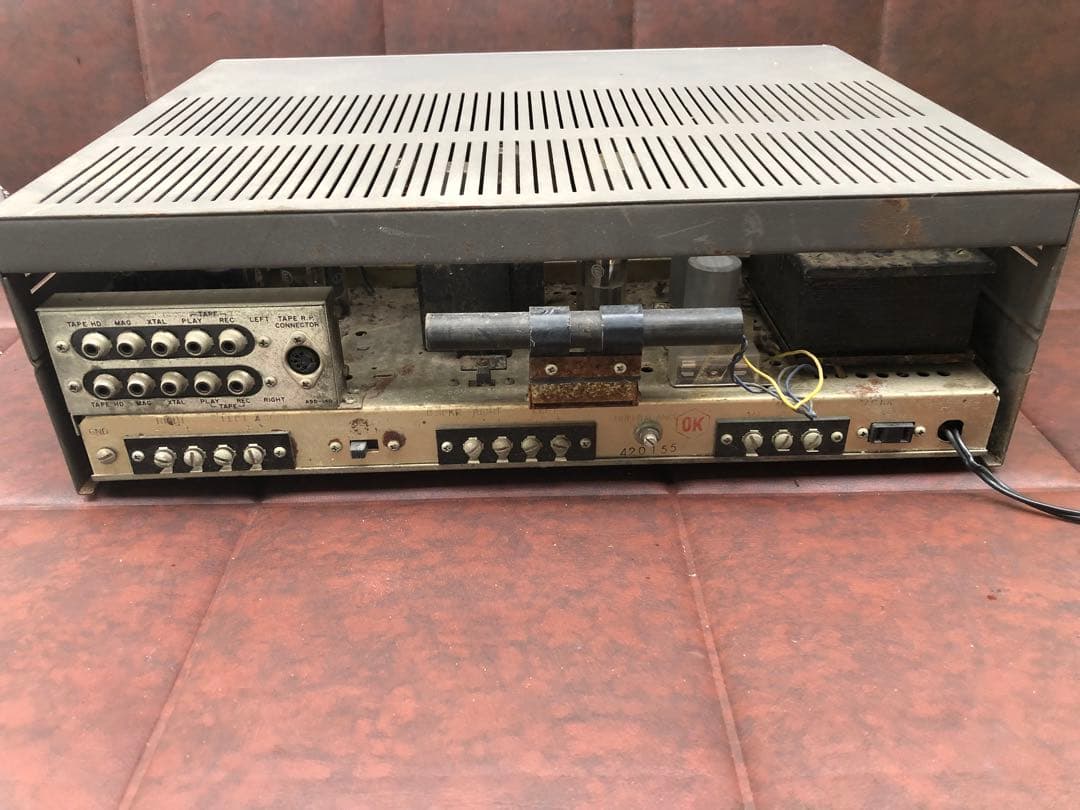 TRIO 真空管式ラジオ W X-333(J055)