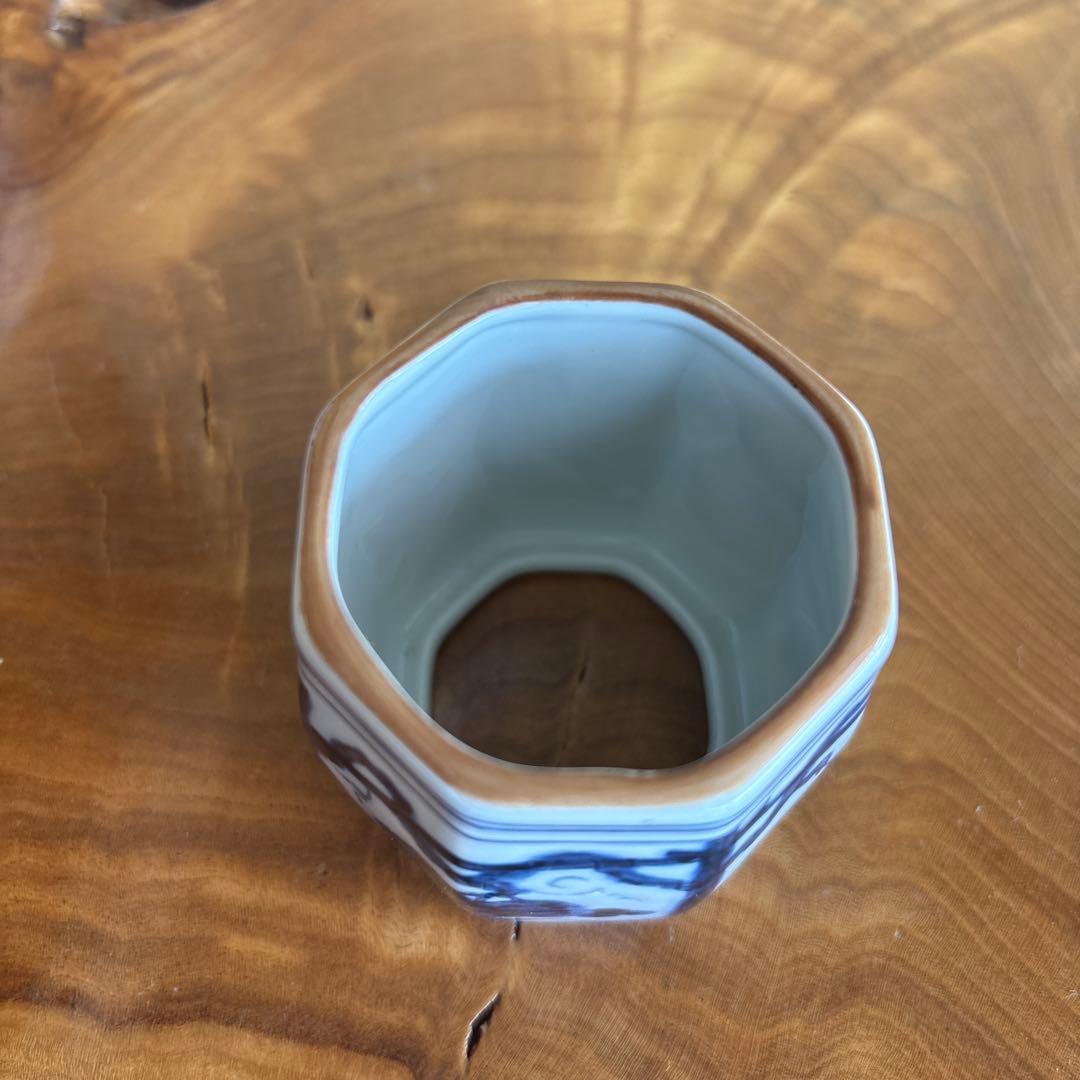 ぶどう棚 皆具 古染付型物 石崎英治作 寿ゞか焼 清宝窯 茶道具 共箱