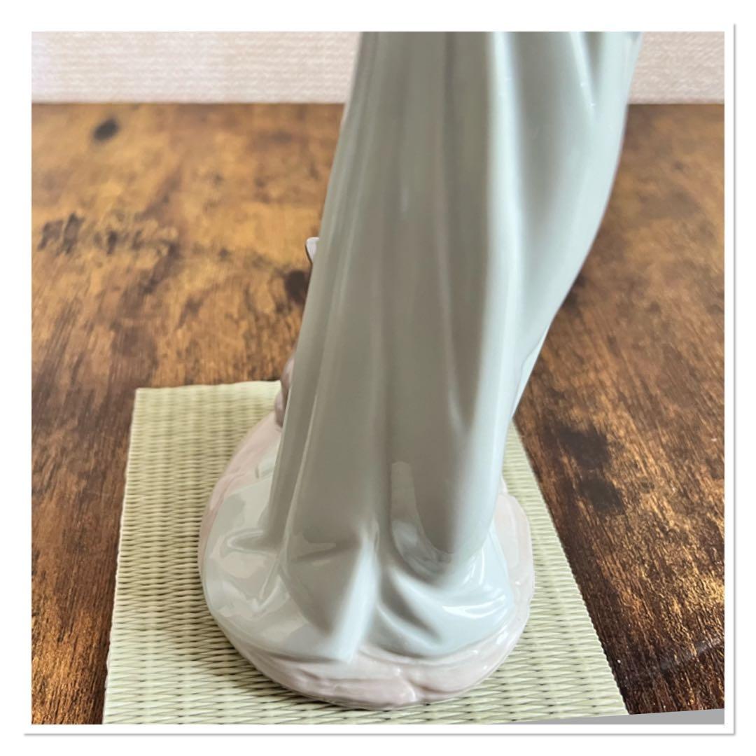 【美品】LLADRO リヤドロ 5743 私のことも忘れないで 女の子 猫