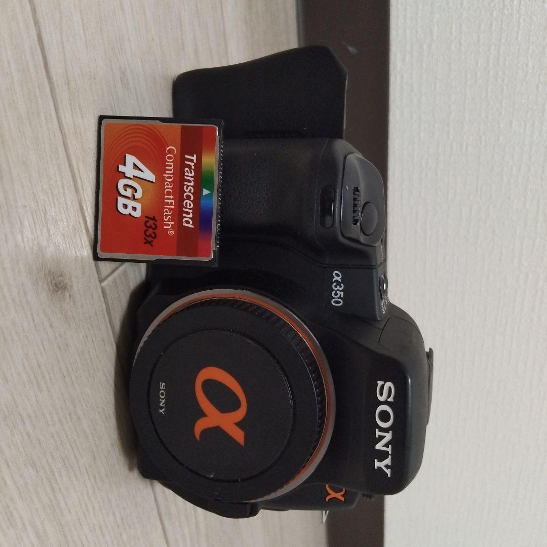 SONY α350 デジタル一眼レフカメラ SIGMAレンズ付き