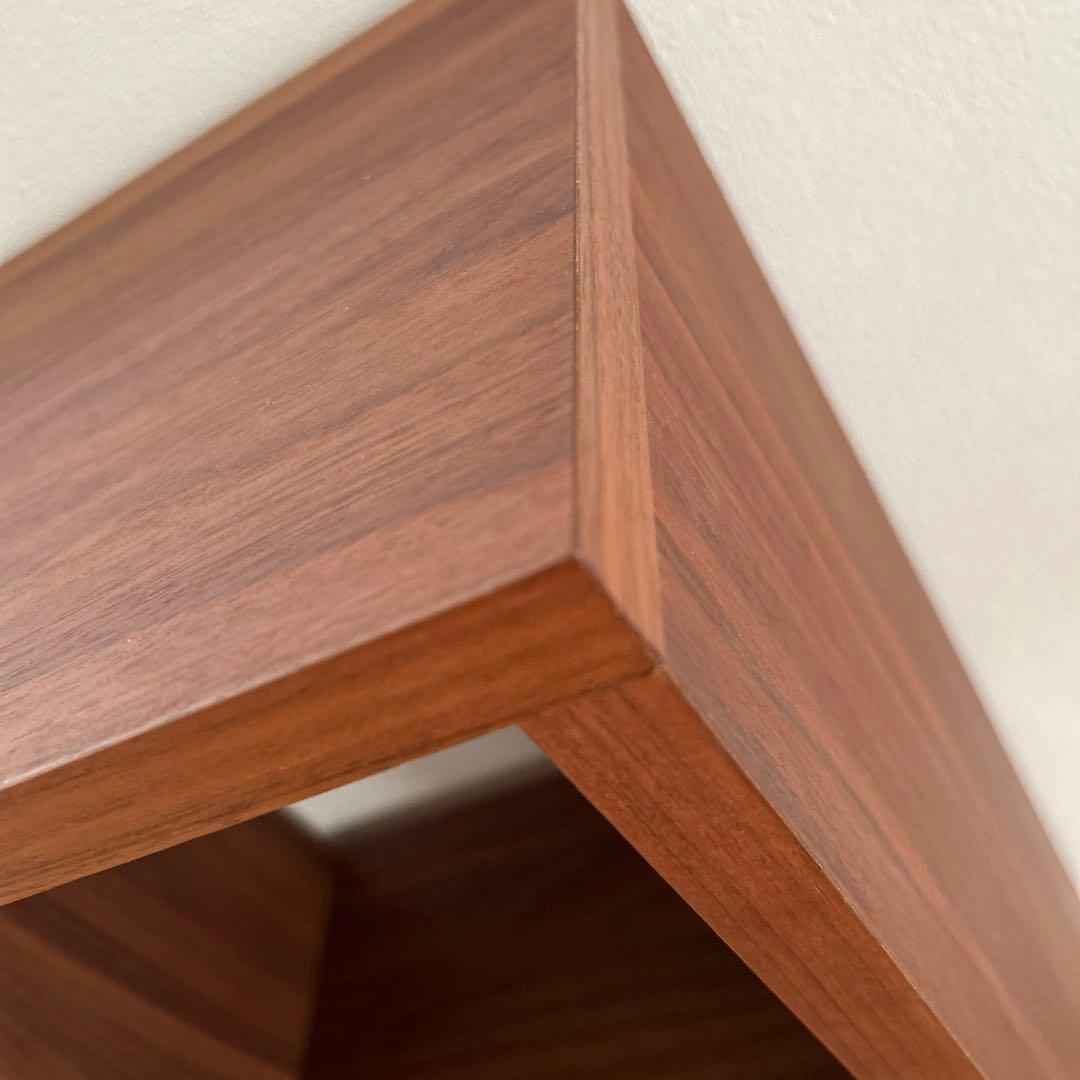 杉工場★木と風★ウォールナット★シェルフ★木製オープンラック★